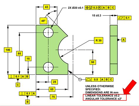 sheet metal gd&t examples|virtual size gd&t.